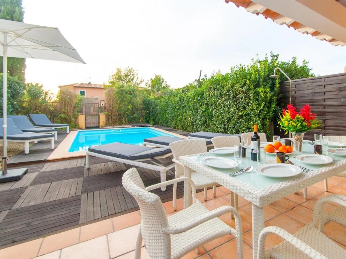 Casa Marcos Con Piscina Para 6 Junto A Playa Alcudia וילה