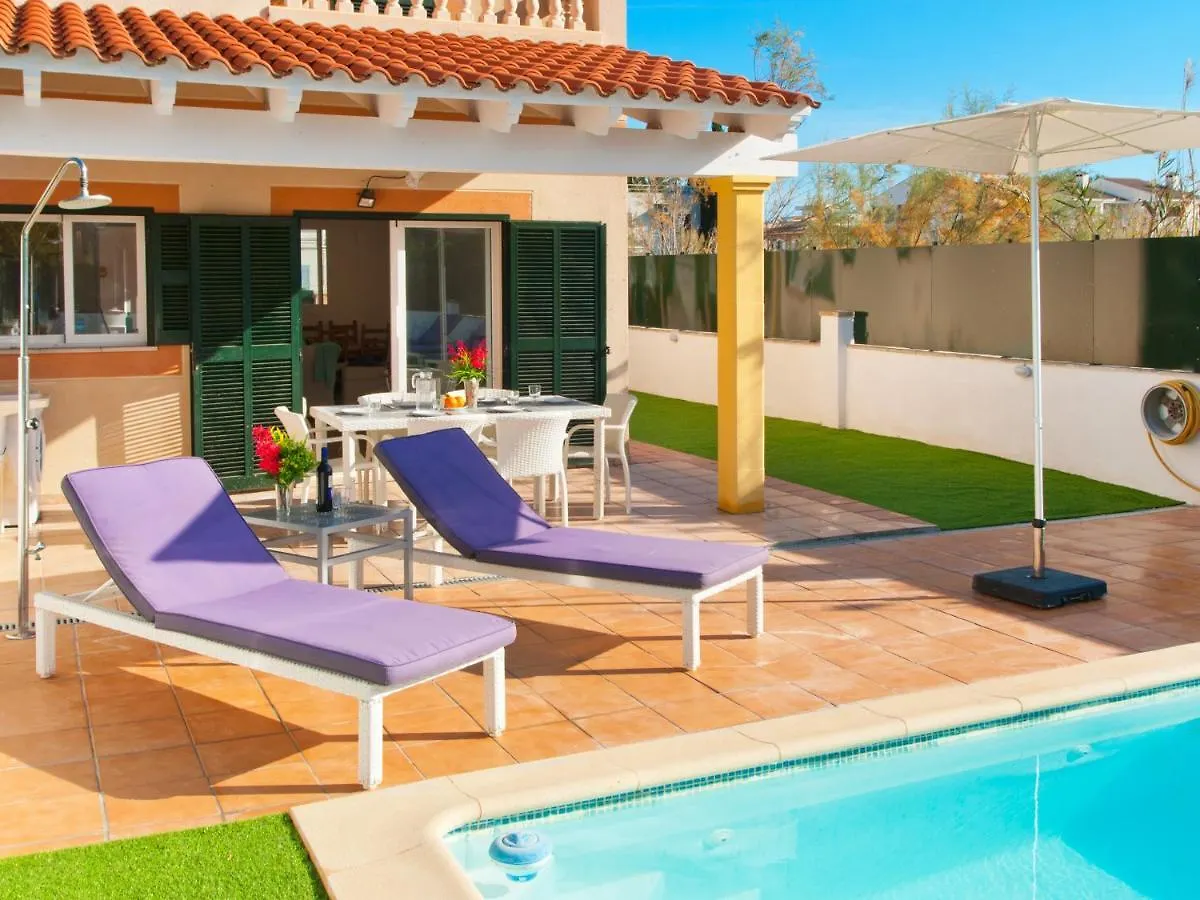 וילה Casa Marcos Con Piscina Para 6 Junto A Playa Alcudia ספרד