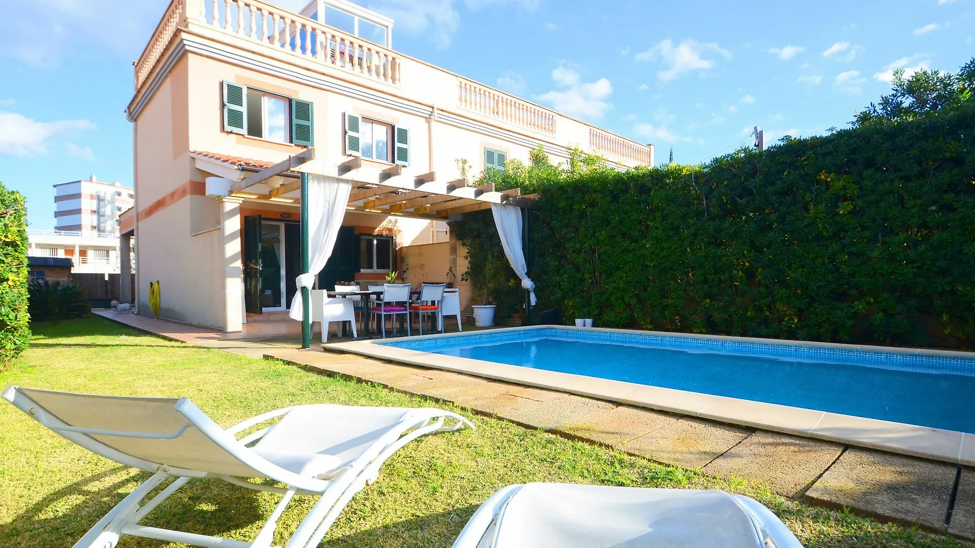 Casa Marcos Con Piscina Para 6 Junto A Playa Alcudia 0*, אלקודיה